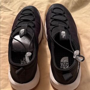 The North Face Black and Tan Athletic Shoes